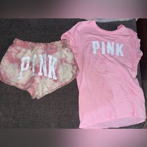 Pink lounge set . Super comfy to just wear casually or around the house